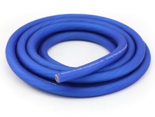 KnuKonceptz Kolossus Ultra Flex Battery Ground Wire 4 Gauge Blue Cable OFC 20Ft picture