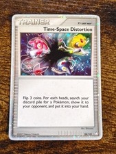 Time-Space Distortion 124/123 Secret Rare Mysterious Treasures Pokemon Holo 2007 picture