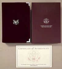 1996-S United States Mint Prestige Proof Set Atlanta Olympic Silver $1 OGP COA picture