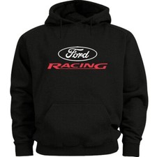 Ford Racing Hoodie Mens Hooded Sweatshirt Gifts Ford Mustang Ford Trucks picture