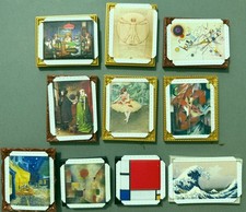 ZURU Mini Brands Masterpieces YOU PICK Series 1 + Advent Exclusive Framed Art picture