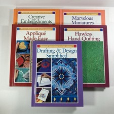 Lot of 5 Rodale’s Successful Quilting Library Books Hand Quilt Design Applique picture