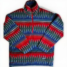 Vintage Rare 1996 Patagonia Synchilla Minnehaha Fleece Quarter Zip Aztec picture