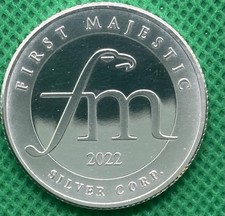 2022 Proof First Majestic Silver Corp Aztec Mayan 1/2oz .999 Fine Silver picture