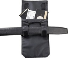 Travel Security Hidden Money Pouch Wallet Pocket Waist Belt Safe Non-Metal picture