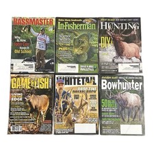 Assorted Deer Hunting Magazines BassMaster Game & Fish Bow Hunter Whitetail Lot picture