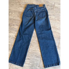 Madewell The Perfect Vintage Wide Leg Jeans 25 Blue High Rise NK804 Denim Womens picture