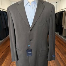 New Vintage Polo Ralph Lauren Blazer 44L  Made In Italy Forest Green Corneliani  picture