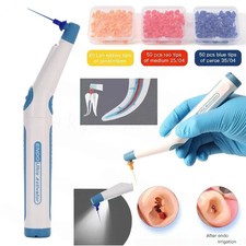 Endo Sonic Activator Dental Handpiece Root Canal Ultra Irrigator+150 Tips Blue picture