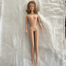 Vintage Barbie Doll Midge Red Hair w/Freckles, Mattel 1960s, Straight Leg picture