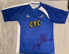 MILLWALL ENGLAND 2008/2009 HOME FOOTBALL SHIRT BUKTA SIZE large ADULT picture