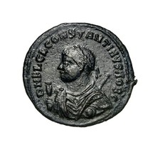 Roman Imperial Constantine II, as Caesar, Æ Nummus. Alexandria, AD 317 Jupiter picture