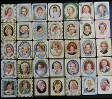 (35) 1934 Garbaty Film Stars Lot Vintage Hollywood Cigarette Cards  picture