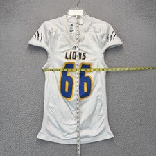 Lyons Township High School Lions Football Jersey Large White Adidas Team Issue picture