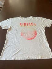 Vintage Nirvana parking lot tee, sub pop picture