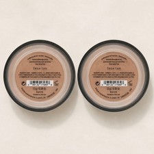 Pack of 2 bareMinerals Faux Tan All Over Face Loose Mineral Powder 15g/0.5oz picture