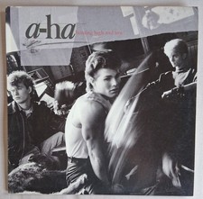 a-ha Hunting High And Low LP 1985 Warner Bros SRC Press VG+ Take On Me picture
