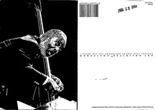 Postcard - Vincent Mentzel 1992 - N.R.C. Handelsblad - Cleve Eaton  musician picture