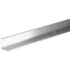 (5)-Hillman Steelworks Milled 1-1/4 In. x 4 Ft. Aluminum Solid Angle 11366 picture