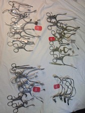 Choice: Lot Of Mixed Surgical Medical Instruments Retractors Sklar Codman Others picture