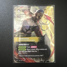 Riftbound, Ambessa, Respected and Feared OVERNUMBER VEN-187/166 picture
