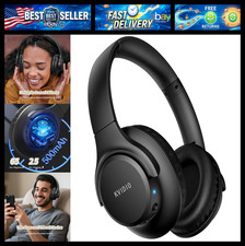 KVIDIO Bluetooth Headphones Wireless Over Ear Headsets 65H Playtime picture