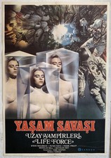 Lifeforce 1985 Steve Railsback Mathilda May Tobe Hooper Vintage Movie Poster picture
