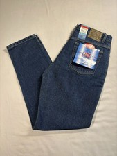 1990s Bugle Boy 705 Jeans Women’s Size 12 Deadstock Denim Dark Wash  picture