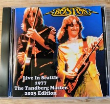 BOSTON rock Band Rare CD 1977 SEATTLE Concert TOUR Great Scholtz Delp picture