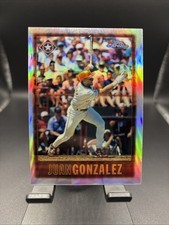 1997 Topps Chrome Refractor Juan Gonzalez #47 picture