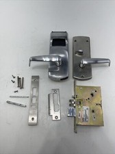 Kaba Electronic Key Card Lock Door Access Hotel Satin Chrome Used Left hand picture