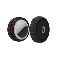Heavy Duty Magnetic Waterproof AirTag Case Hidden Under Car Anti-Theft Holder picture