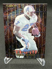 1997 Fleer Eddie George #6 Thrill Seekers Houston Oilers picture