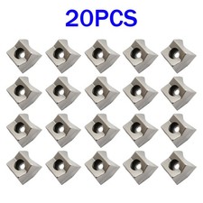 20Pcs Replacement For Fecon Cubit Reversible Knife Teeth picture