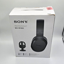 Sony WH-RF400 Wireless RF Over-Ear Headphones Black 40mm Rechargeable picture