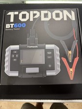 TOPDON BT600 12V 24V Battery Tester with Built-in Printer & Case NEW IN BOX picture