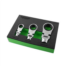 VIM Tools 3 PC. DUAL DRIVE FLEX RATCHETING ATTACHMENT SET picture