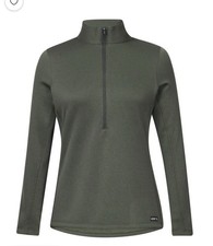 KERRITS Rhythm Fleece Half Zip Sweatshirt Riding Equestrian Women S Small NEW picture