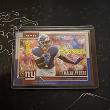 Panini 2024 Absolute Kaboom Horizontal Malik Nabers #6 Rookie Insert Giants picture