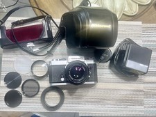 Nikkormat 35mm Film Camera+ Nikon Nikkor-s.c Auto 1:1.4 F=50mm Flash Filters picture