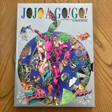 JoJo A-Go Go JoJo's Bizarre Adventure Illustration HIROHIKO ARAKI Art Book USED picture