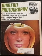 Vintage April 1971 Modern Photography Magazine 35mm Pentax Tests Color Films picture