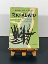 Rio Abajo Lobodón Garra 1955 Segunda Edición Vintage Spanish Paperback Argentina picture