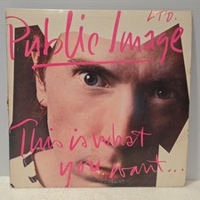 Public  Image Ltd. - This is what you want... 1984 Elektra Vinyl Album 60365 picture
