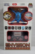 World Tech Toys 4.5-channel Envision 2.4GHz RC Spy Drone (Blue)  picture