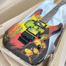 US Warehouse KH-2 Style Electric Guitar Kirk Hammett Karloff The Mummy Graphic picture