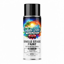 Single Stage Can Paint   For  Renault Aliance Black 205353 picture