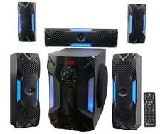 Rockville HTS56 1000w 5.1 Channel Home Theater System/Bluetooth/USB+8