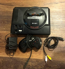 Sega Genesis 1 Console System tested works 1 game included picture