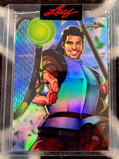 2023 Leaf Anime Nation Manga #ANB-60 Holo Refractor /710 ~ Tennis Carlos Alcaraz picture
